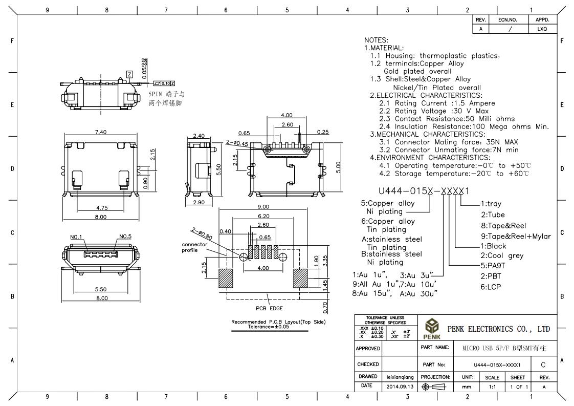 usb插座