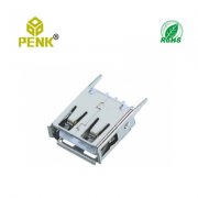 USB AF 180度直插直脚13.7