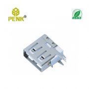 USB AF 侧插短体无卷边 反向