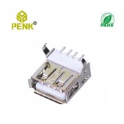 USB AF 一型弯脚无盖有卷边 SMT